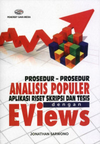 Prosedur-prosedur analisis populer aplikasi riset skripsi an tesis dengan eviews