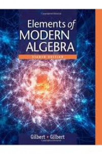 Elements of modern algebra