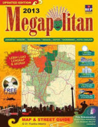 Megapolitan : map and street guide 2013