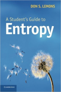 A student's guide to entropy