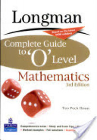 Complete guide to 'O' level mathematics