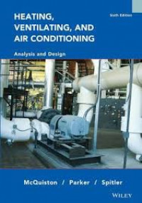 Heating, ventilating, and air conditioning : analysis and design