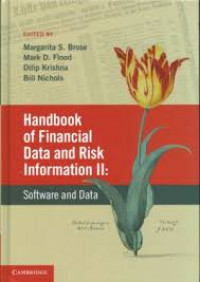 Handbook of financial data and risk information II : software and data