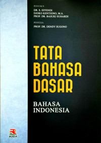 Tata Bahasa Dasar : Bahasa Indonesia