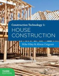 House construction : construction technologyu 1
