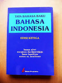 Tata bahasa baku Bahasa Indonesia