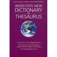 Webster's new dictionary and thesaurus