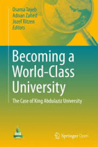 Becoming a World-Class University The Case of King Abdulaziz University