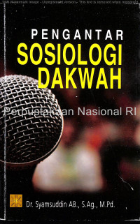 Pengantar sosiologi dakwah