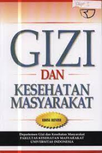 Gizi dan kesehatan masyarakat