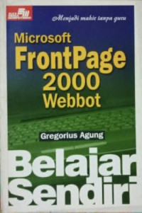 Belajar sendiri : Microsoft frontpage 2000 webbot