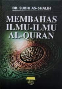 Membahas ilmu-ilmu Al-Qur'an