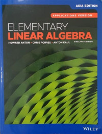 Elementary linear algebra : applications version