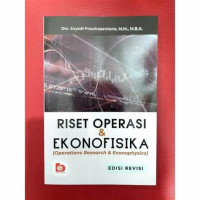 Riset operasi dan ekonofisika = operations research and econophysics