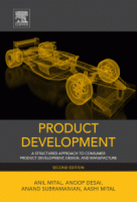 Image of Product development : a structured approach to consumer product development, design, and manufacture