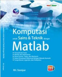 Image of Komputasi untuk sains dan teknik dengan Matlab
