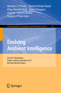 Image of Evolving ambient intelligence