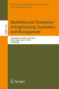 Image of Modeling and simulation in engineering, economics, and management
