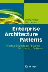 Image of Enterprise architecture patterns : practical solutions for recurring IT-architecture problems
