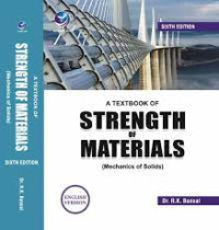 Image of A textbook of strength of materials : mechanics of solids