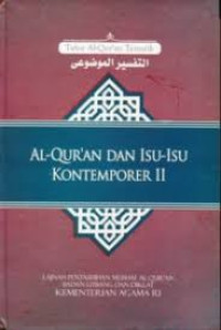 Image of Al-Qur'an dan isu-isu kontemporer II