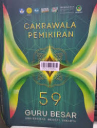 Image of Cakrawala pemikiran 59 guru besar Universitas Negeri Jakarta