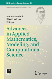 Image of Advances in applied mathematics, modeling, and computational science