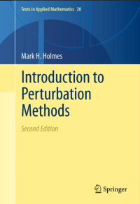 Image of Introduction to perturbation methods