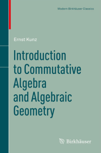 Image of Introduction to commutative algebra and algebraic geometry