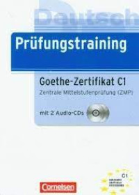 Image of Deutsch prufungstraining Goethe-zertifikat C1 Zentrale Mittelstufenprufung (ZMP)