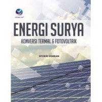 Image of Energi surya : konservasi termal dan fotovoltaik