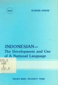 Image of Indonesian : the development and use of national language