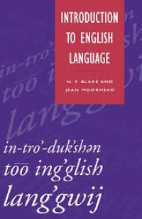 Image of Introduction to English language