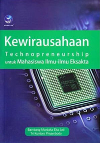 Image of Kewirausahaan : technopreneurship untuk mahasiswa ilmu-ilmu eksakta