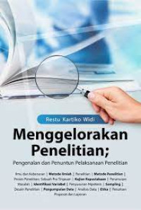 Image of Menggelorakan penelitian : pengenalan dan penuntun pelaksanaan penelitian