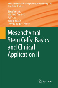 Image of Mesenchymal stem cells - basics and clinical application II