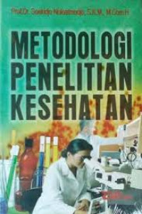 Image of Metodologi penelitian kesehatan