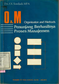 Image of O dan M (Organization and methods) penunjang berhasilnya proses manajemen
