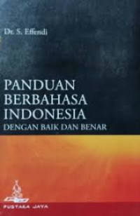 Image of Panduan berbahasa Indonesia dengan baik dan benar