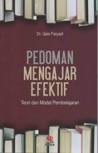 Image of Pedoman mengajar efektif : teori dan model pembelajaran