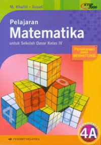 Image of Pelajaran matematika : untuk sekolah dasar kelas IV semester 1 4A