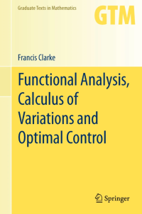 Image of Functional analysis, calculus of variations and optimal control