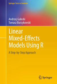 Image of Linear mixed-effects models using R : a step by step approach