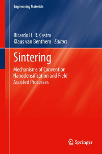 Image of Sintering: mechanisms of convention nanodensification and field assisted processes