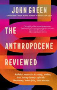Image of The anthropocene reviewed