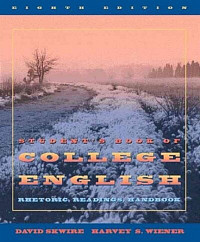 Image of College English : rhetoric, readings, handbook