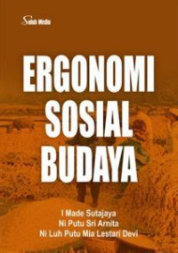 Image of Ergonomi sosial budaya