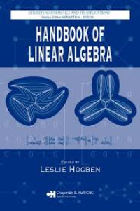 Image of Handbook of linear algebra