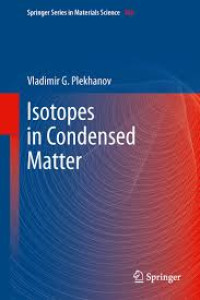 Image of Isotopes in condensed matter