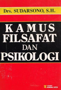 Image of Kamus filsafat dan psikologi